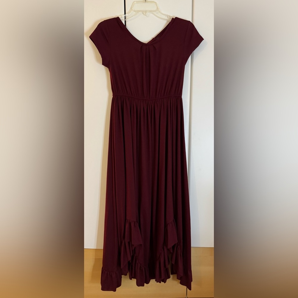 Joyfolie Mia Joy Burgundy Dress